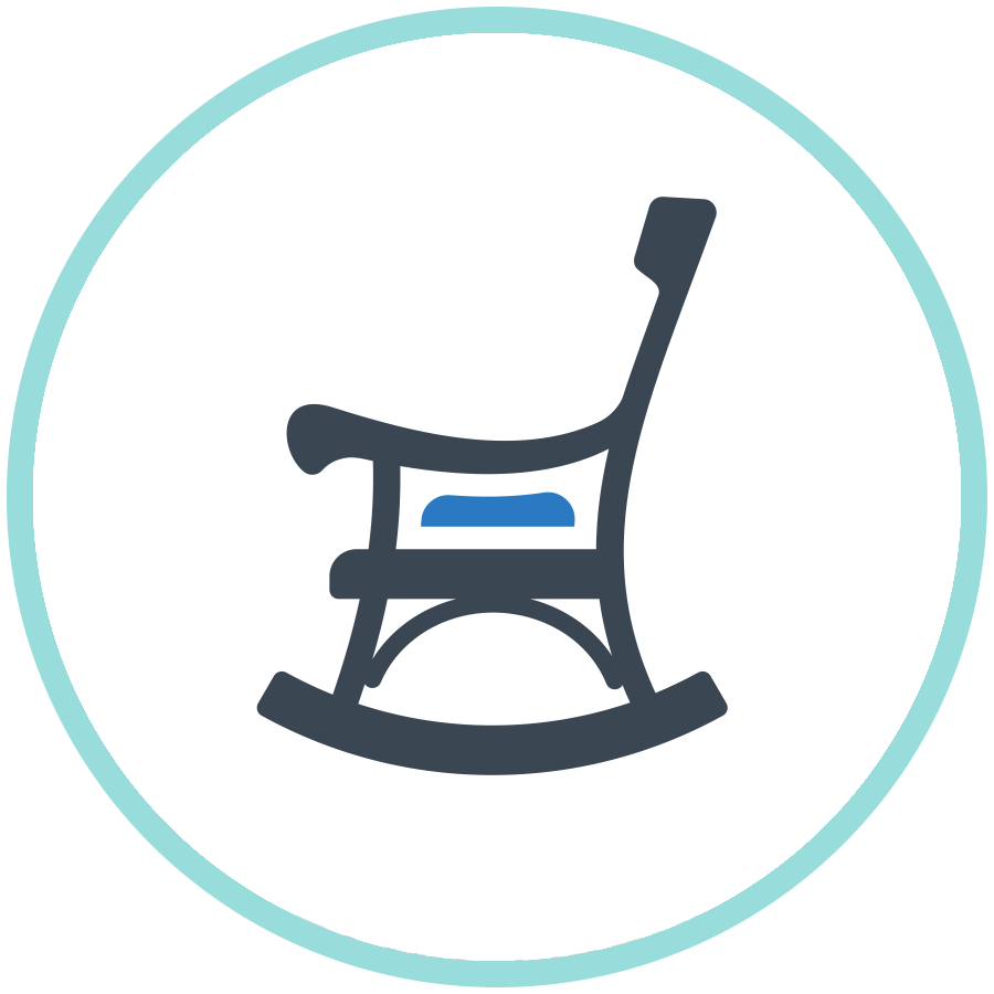 rocking chair icon